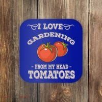 Funny Gardening Funny Gift Meaningful Gift Garden Growing Tomatoes Sweater Coaster thumb 0