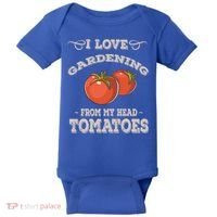 Funny Gardening Funny Gift Meaningful Gift Garden Growing Tomatoes Sweater Baby Bodysuit thumb 0