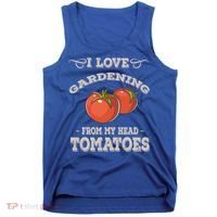 Funny Gardening Funny Gift Meaningful Gift Garden Growing Tomatoes Sweater Tank Top thumb 0