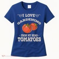 Funny Gardening Funny Gift Meaningful Gift Garden Growing Tomatoes Sweater Women's T-Shirt thumb 0