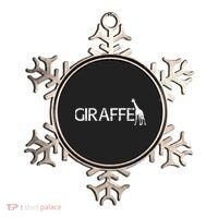 Funny Gift For Giraffe Lover Logo Ornament thumb 0