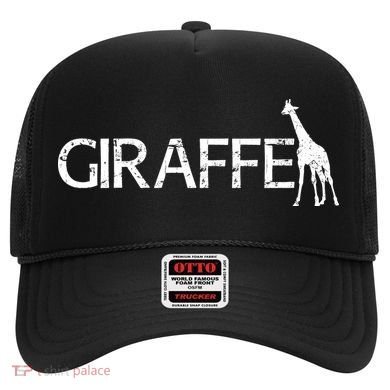 Funny Gift For Giraffe Lover Logo Hat