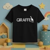Funny Gift For Giraffe Lover Logo Toddler T-Shirt thumb 3