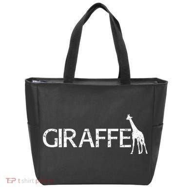 Funny Gift For Giraffe Lover Logo Tote Bag