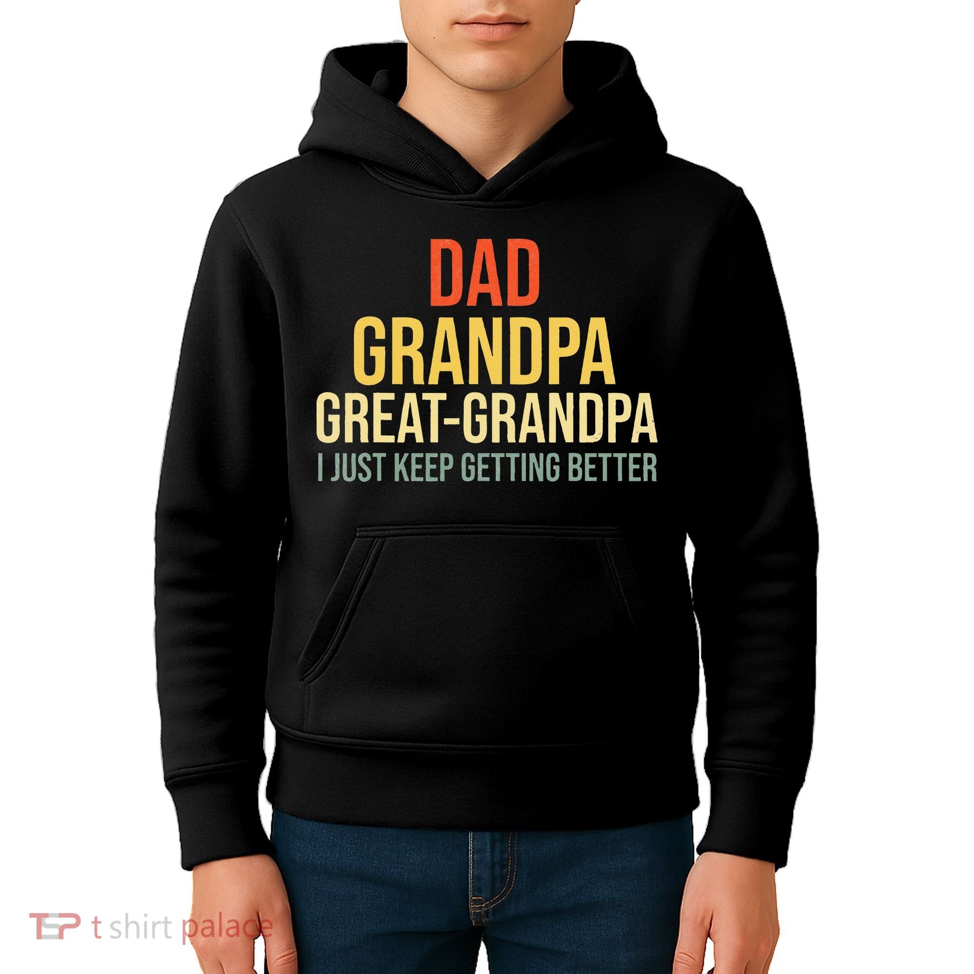 Funny Great Grandpa For Fathers Day Kids Hoodie