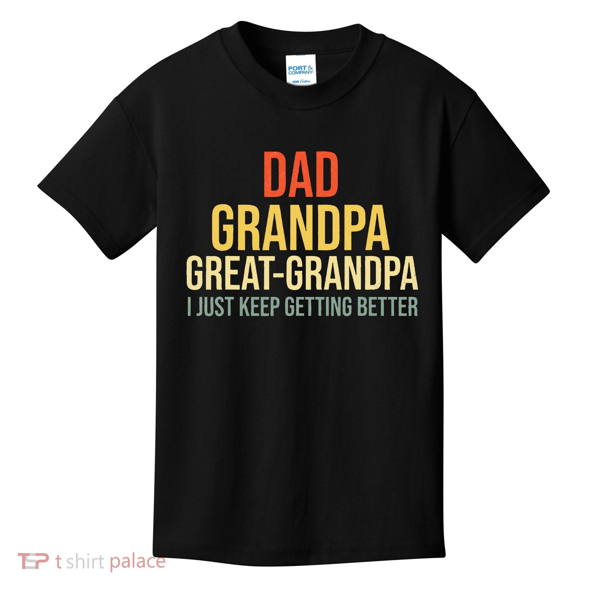 Funny Great Grandpa For Fathers Day Kids T-Shirt