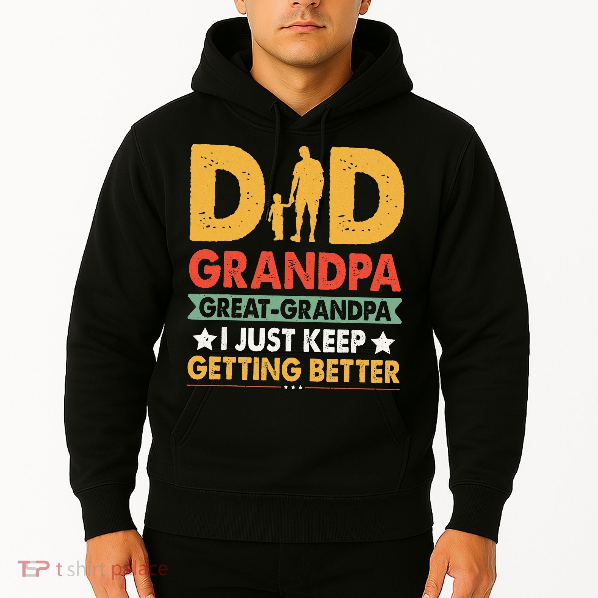 Funny Great Grandpa for Fathers Day Hoodie