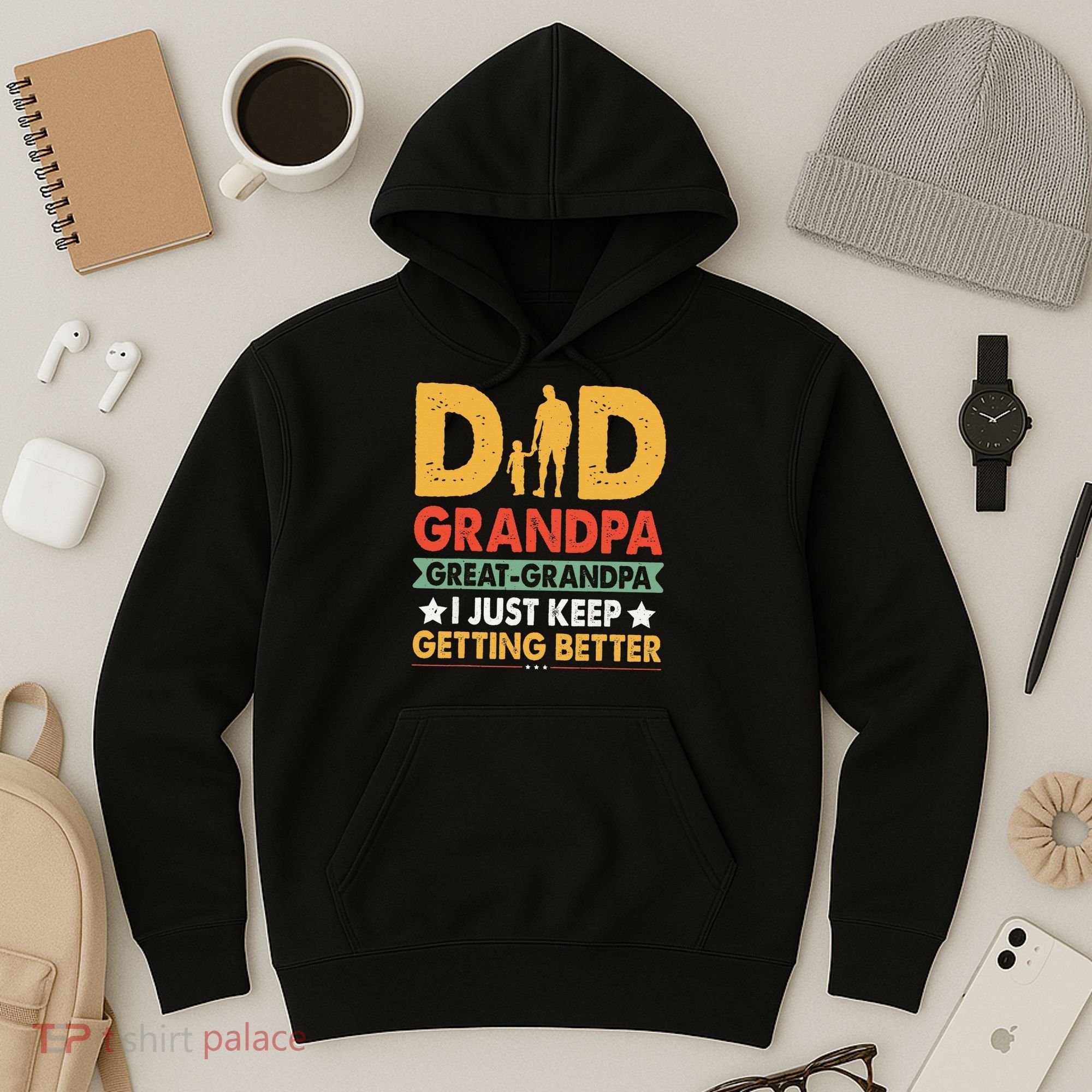 Funny Great Grandpa for Fathers Day Hoodie