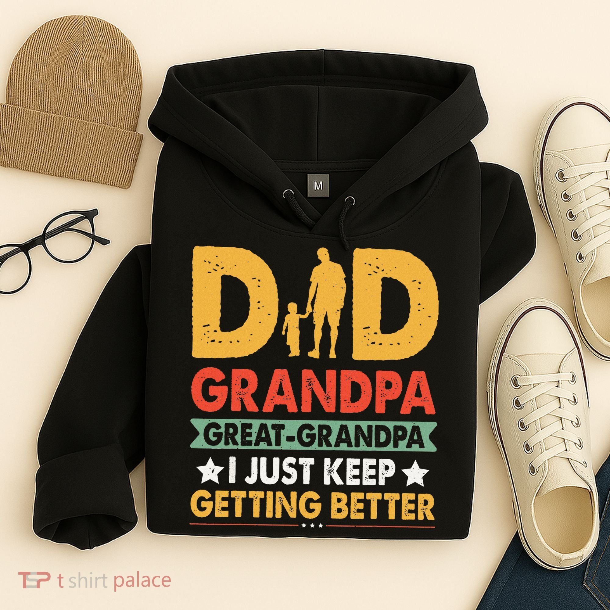 Funny Great Grandpa for Fathers Day Hoodie