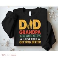 Funny Great Grandpa for Fathers Day Sweatshirt thumb 2