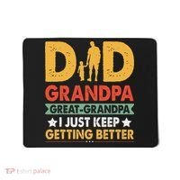 Funny Great Grandpa for Fathers Day Mousepad thumb 0