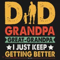 Funny Great Grandpa for Fathers Day Mousepad thumb 1