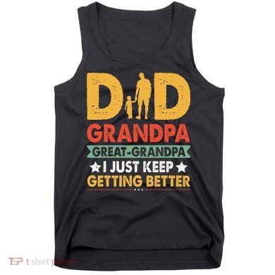 Funny Great Grandpa for Fathers Day Tank Top