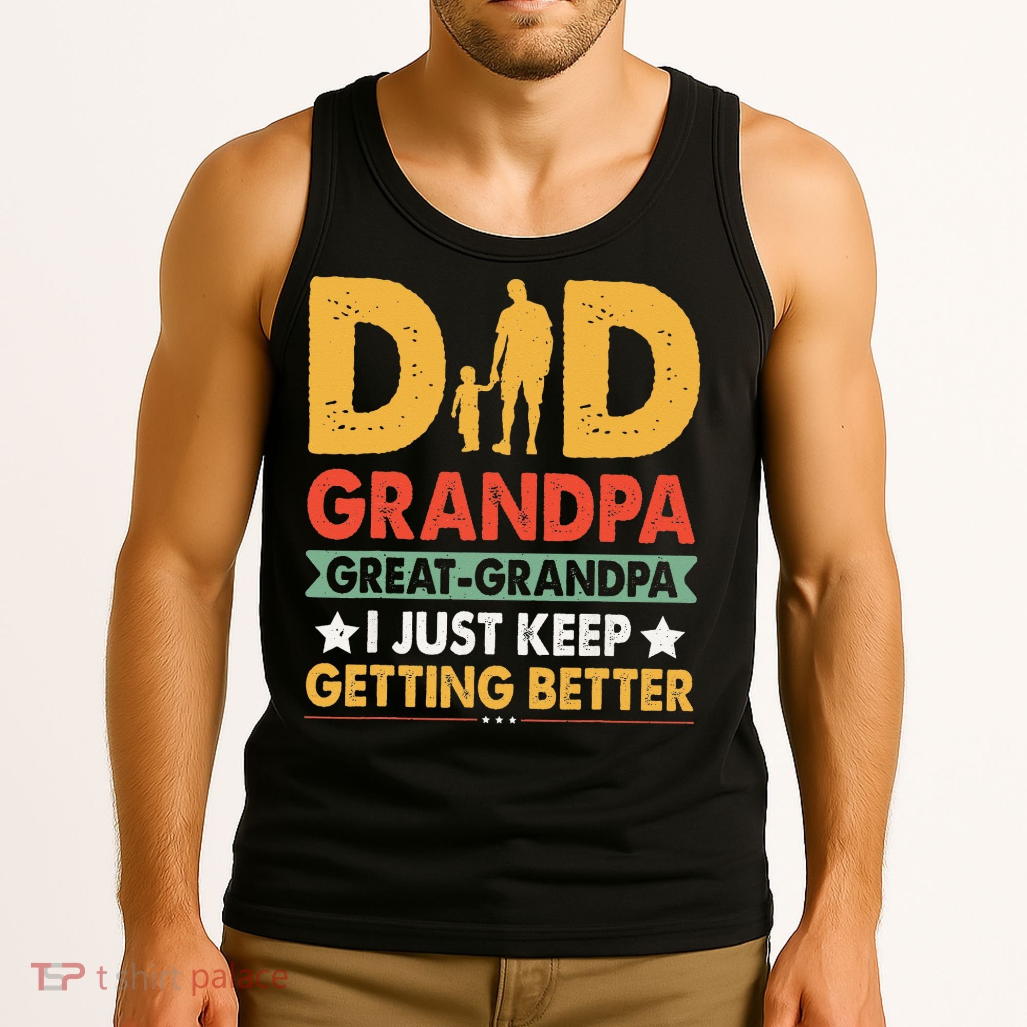 Funny Great Grandpa for Fathers Day Tank Top
