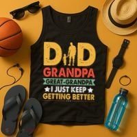 Funny Great Grandpa for Fathers Day Tank Top thumb 4