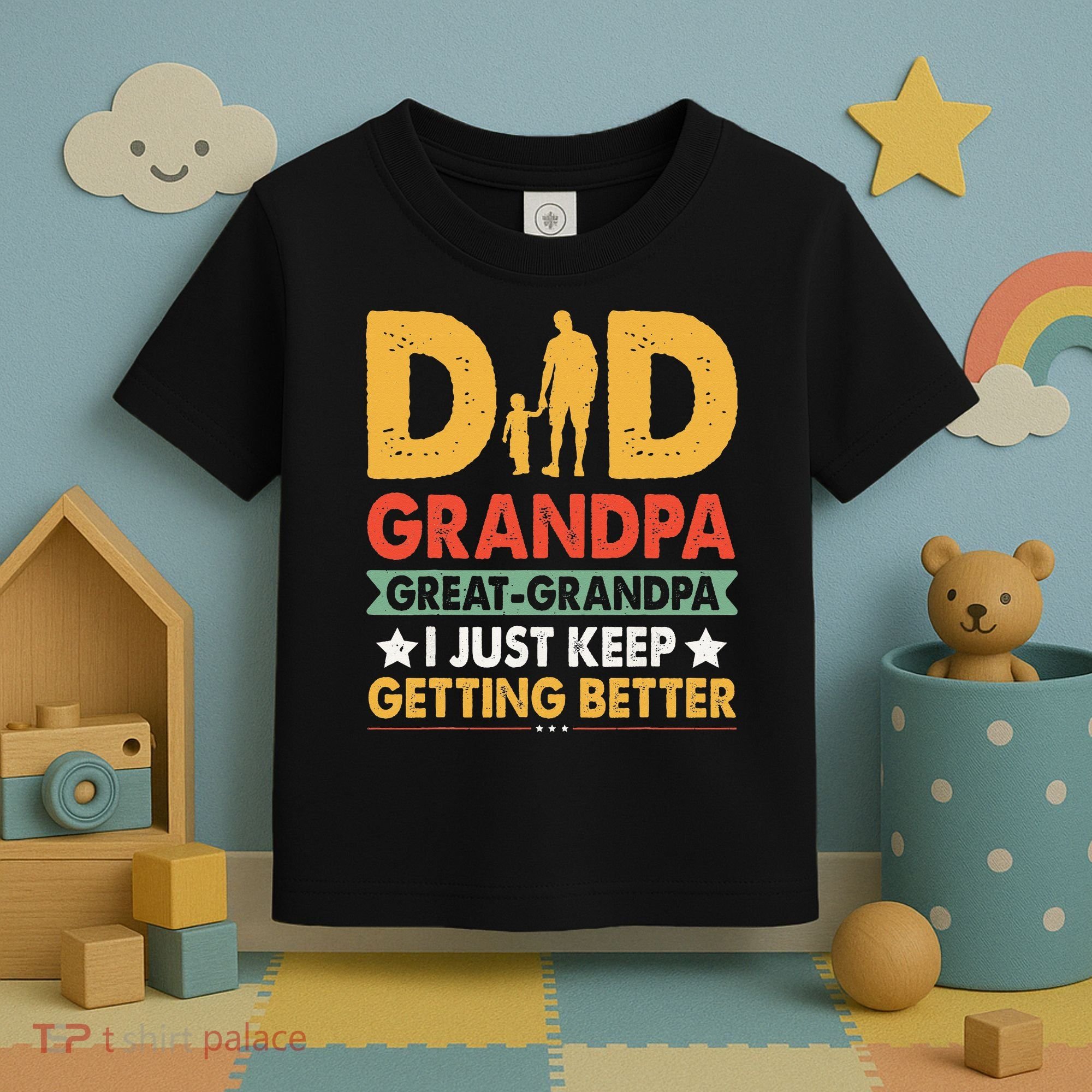 Funny Great Grandpa for Fathers Day Toddler T-Shirt