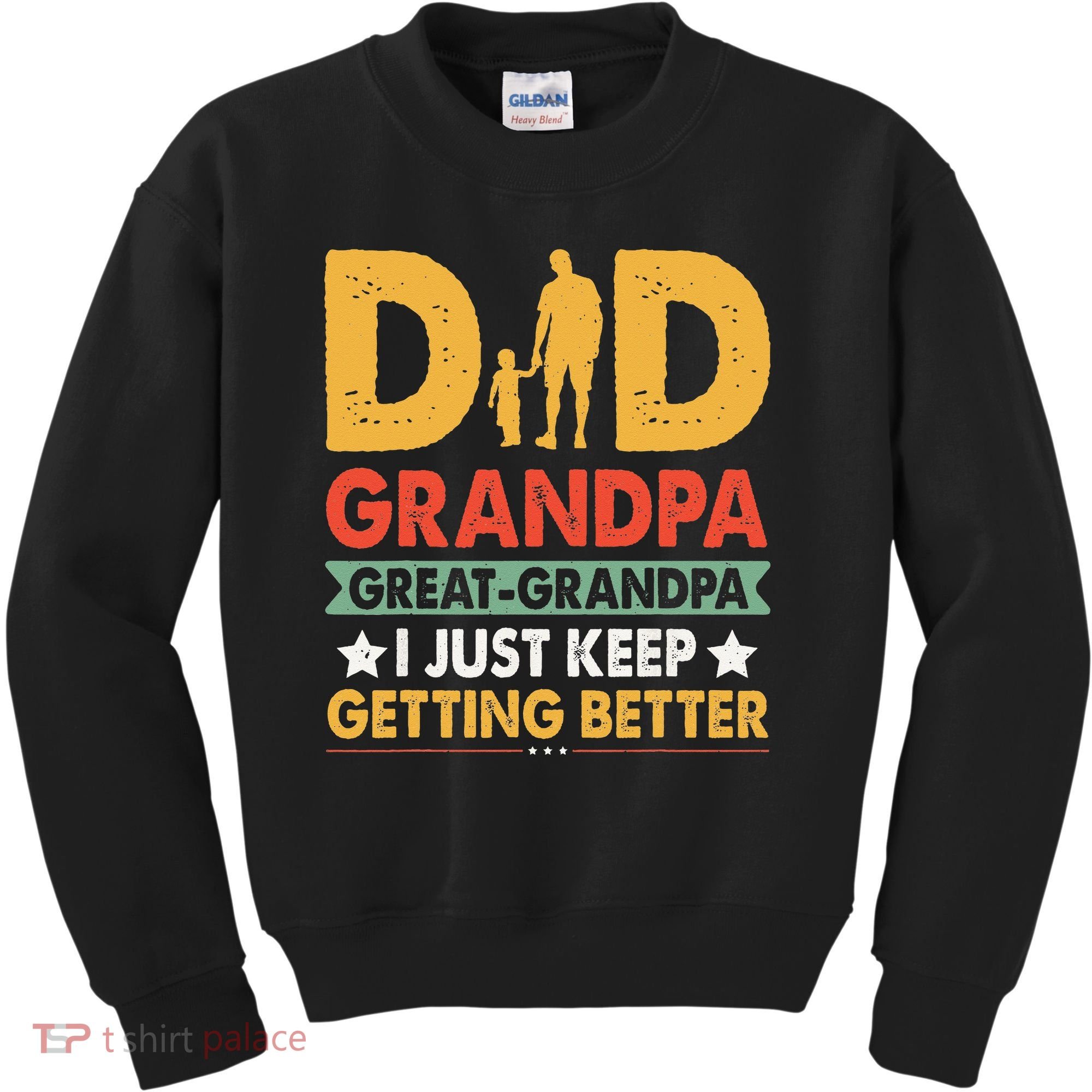 Funny Great Grandpa for Fathers Day Kids Sweatshirt