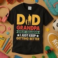 Funny Great Grandpa for Fathers Day Kids T-Shirt thumb 3