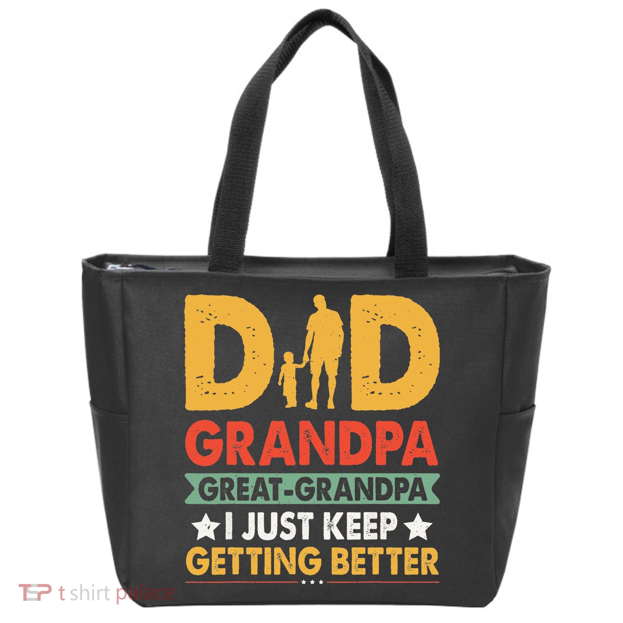 Funny Great Grandpa for Fathers Day Tote Bag