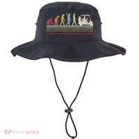 Funny Golf Gift Retro Style Evolution Of Man Bucket Hat thumb 0