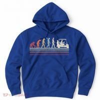 Funny Golf Gift Retro Style Evolution Of Man Hoodie thumb 0