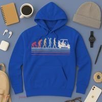 Funny Golf Gift Retro Style Evolution Of Man Hoodie thumb 3