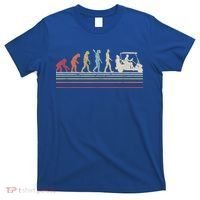Funny Golf Gift Retro Style Evolution Of Man T-Shirt thumb 0