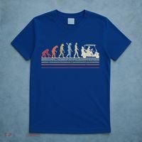 Funny Golf Gift Retro Style Evolution Of Man T-Shirt thumb 5