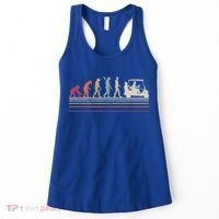 Funny Golf Gift Retro Style Evolution Of Man Women's Tank Top thumb 0
