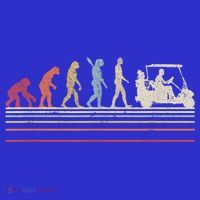Funny Golf Gift Retro Style Evolution Of Man Toddler T-Shirt thumb 4