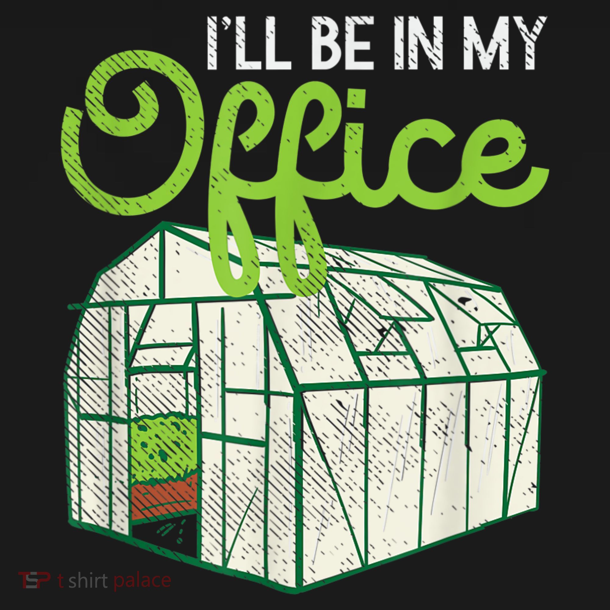 Funny Greenhouse Gardening Garden Plants Lover T-Shirt