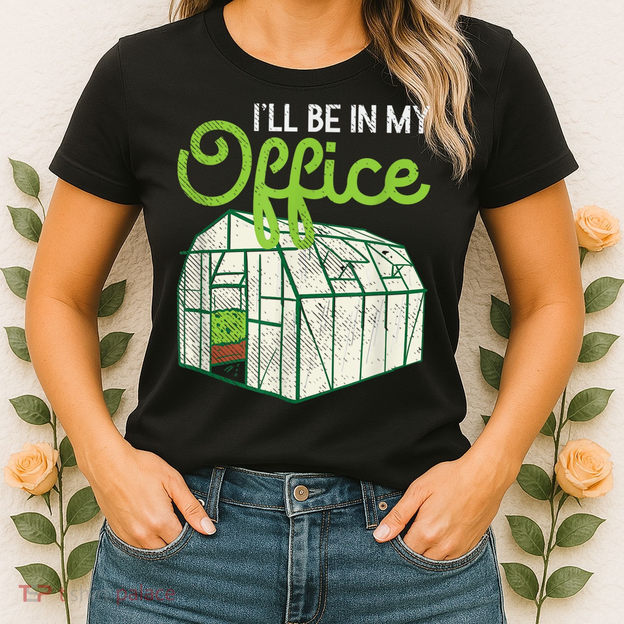 Funny Greenhouse Gardening Garden Plants Lover Women's T-Shirt