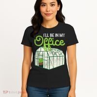 Funny Greenhouse Gardening Garden Plants Lover Women's T-Shirt thumb 4