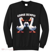 Funny Goose Goosebumps Silly Bumps Sweatshirt thumb 0
