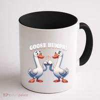 Funny Goose Goosebumps Silly Bumps Coffee Mug thumb 1