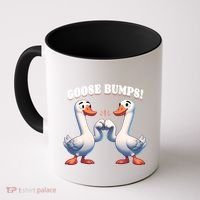 Funny Goose Goosebumps Silly Bumps Coffee Mug thumb 0