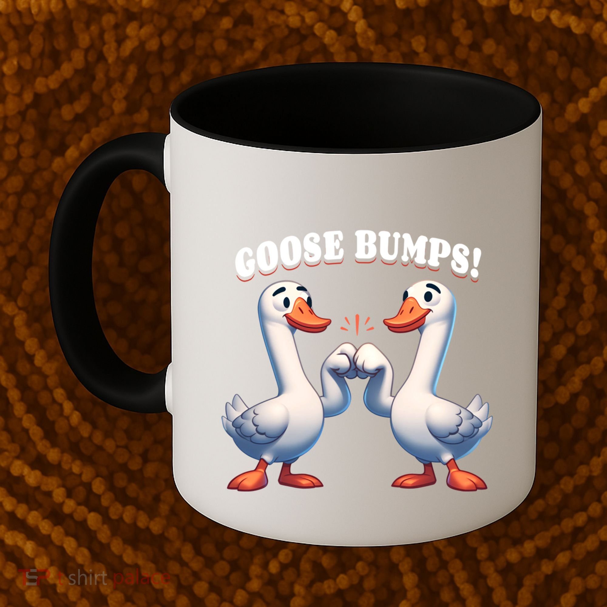 Funny Goose Goosebumps Silly Bumps Coffee Mug