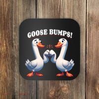 Funny Goose Goosebumps Silly Bumps Coaster thumb 0