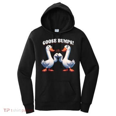 Funny Goose Goosebumps Silly Bumps Women's Hoodie