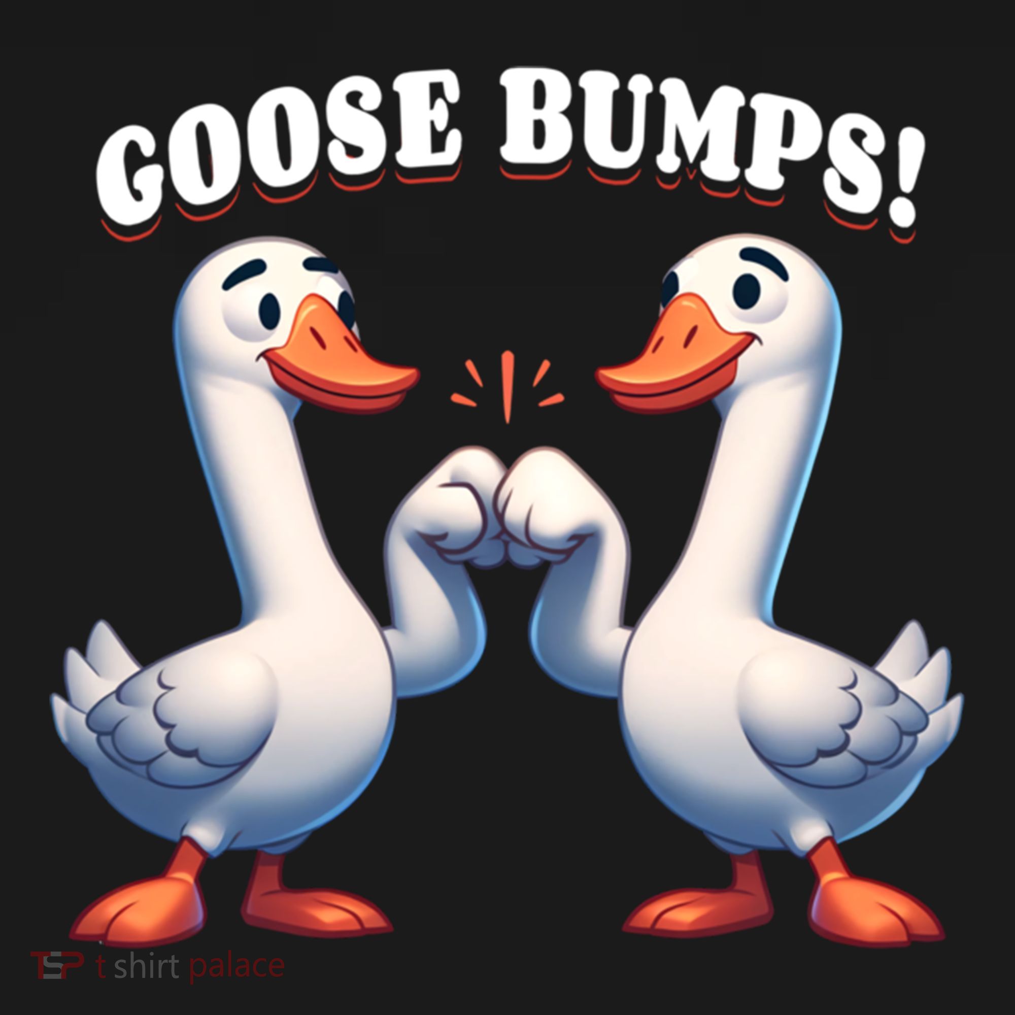Funny Goose Goosebumps Silly Bumps Mousepad