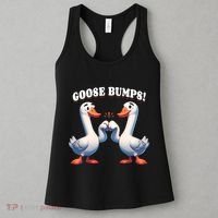 Funny Goose Goosebumps Silly Bumps Women's Tank Top thumb 3