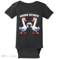 Funny Goose Goosebumps Silly Bumps Baby Bodysuit thumb 0