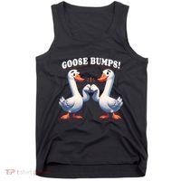 Funny Goose Goosebumps Silly Bumps Tank Top thumb 0
