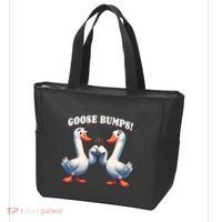 Funny Goose Goosebumps Silly Bumps Tote Bag thumb 3