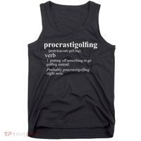Funny Golf Gift Golfing Cart Joke Putt Birthday Golfer Dad Tank Top thumb 0