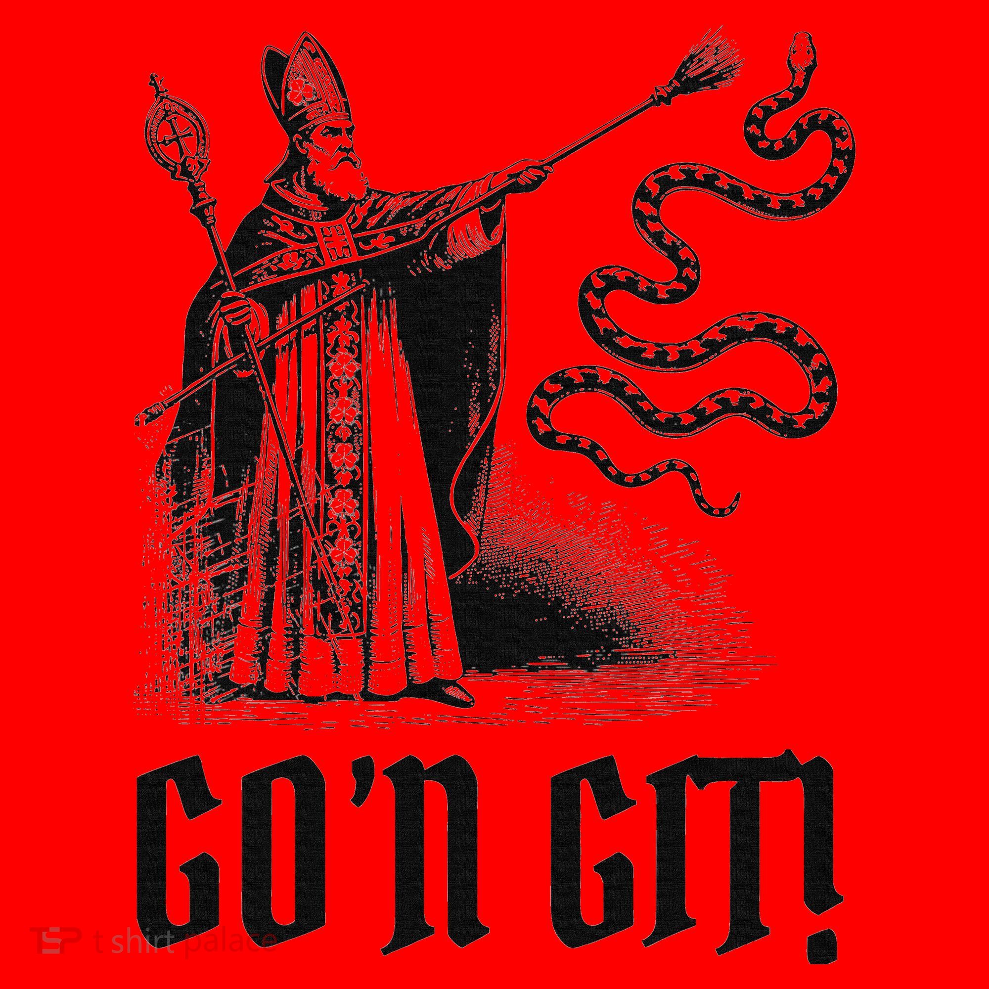 Funny GoN Git St Patrick Santa Hat
