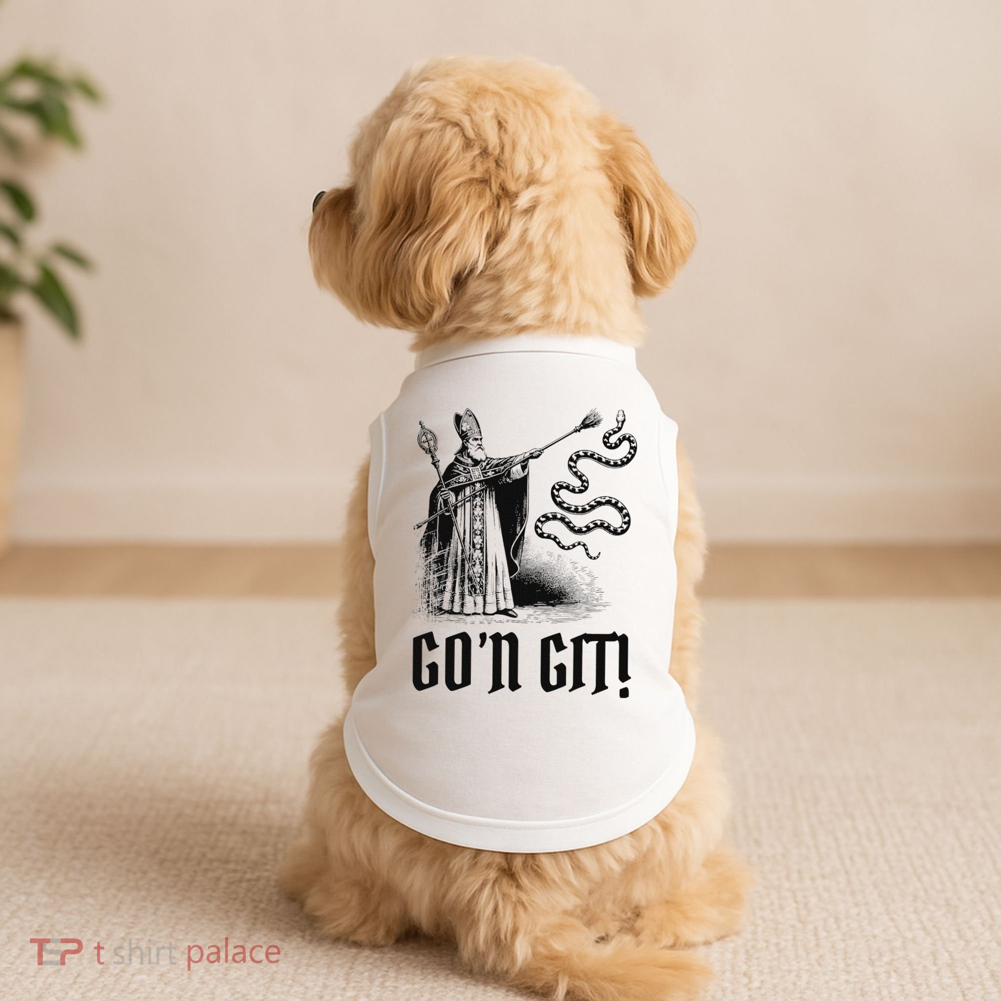 Funny GoN Git St Patrick Doggie Tank