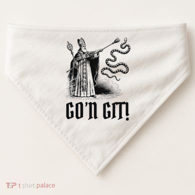 Funny GoN Git St Patrick USA-Made Doggie Bandana