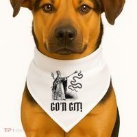 Funny GoN Git St Patrick USA-Made Doggie Bandana thumb 1