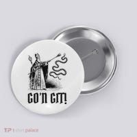 Funny GoN Git St Patrick Button thumb 0